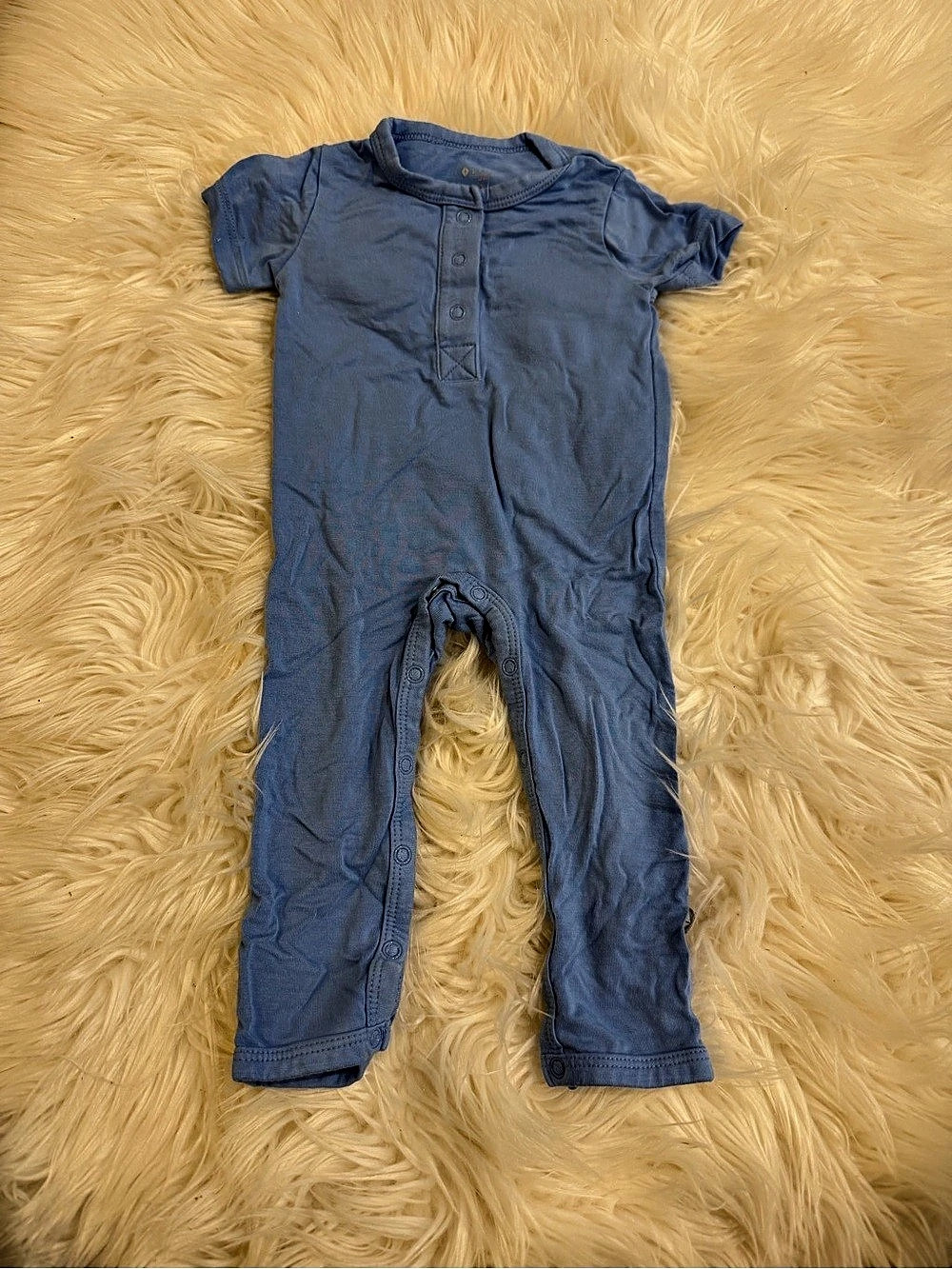 Kyte BABY One-Piece Short Sleeve Romper With Snaps